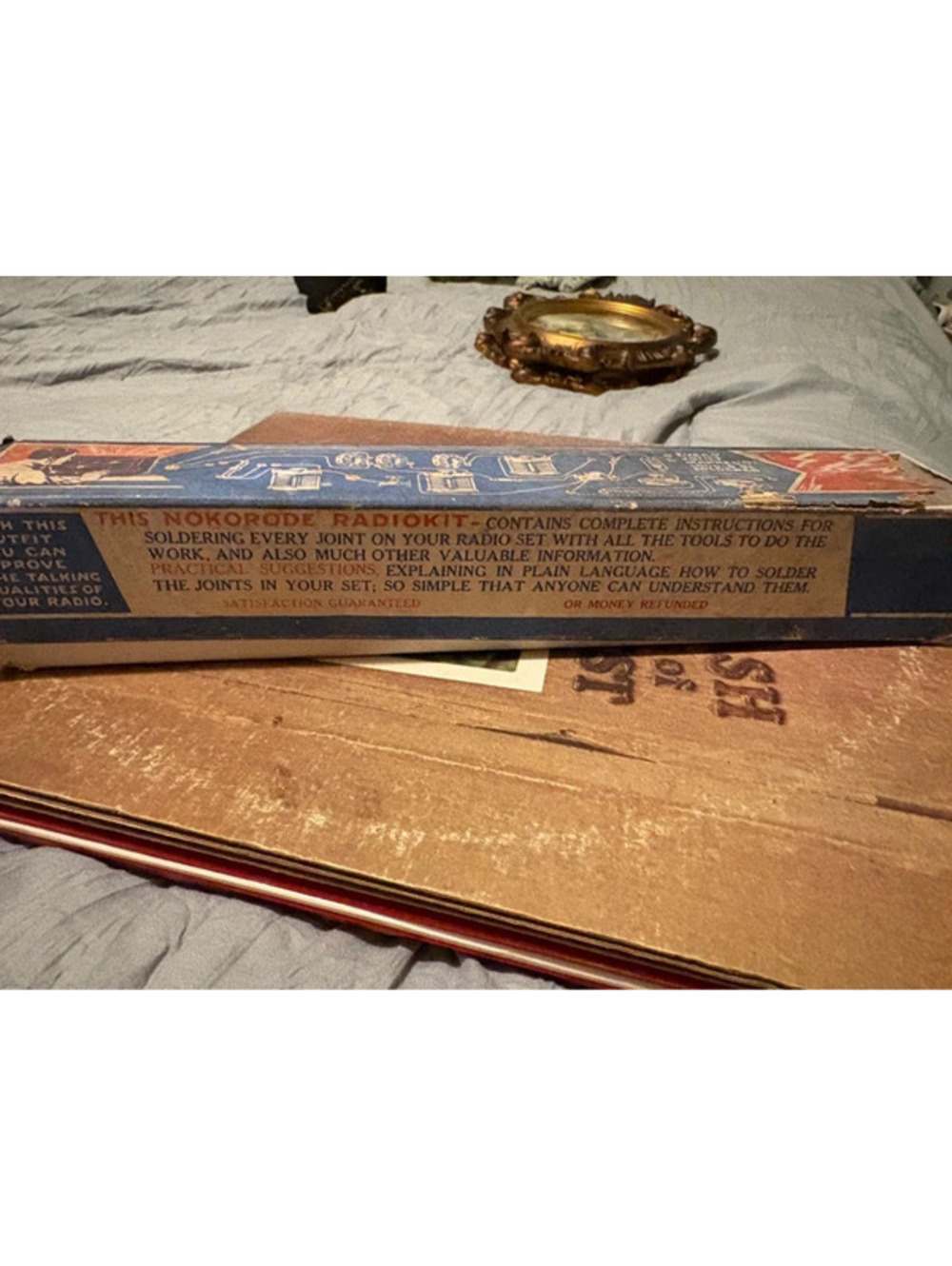 1920s vintage Nokorode Radiokit Soldering iron Outfit